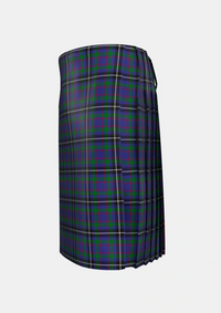 Traditional_Grainger_Tartan_6603_kilt_left_image_with_pleated_design_and_adjustable_buckles_for_men