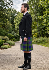 Traditional_Greene_Tartan_4187_Kilt_and_Argyle_Jacket_Kilt_Outfit_left_image