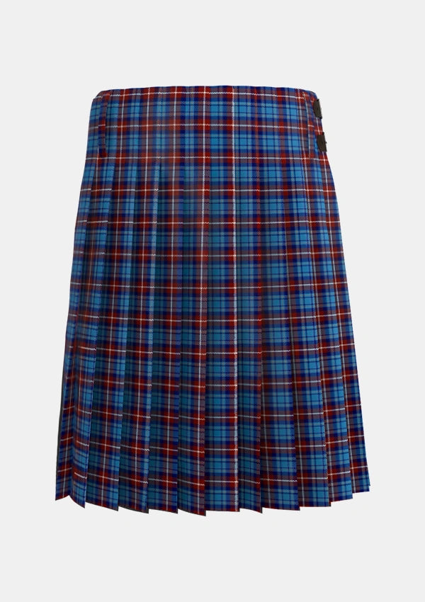 Traditional_Greer_Tartan_5117_kilt_back_image_with_pleated_design_and_adjustable_buckles_for_men