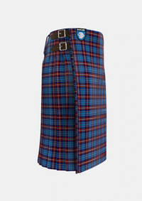 Traditional_Greer_Tartan_5117_kilt_right_image_with_pleated_design_and_adjustable_buckles_for_men
