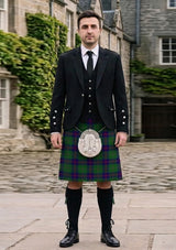 Traditional_Gretna_Green_Tartan_5119_Kilt_and_Argyle_Jacket_Kilt_Outfit_front_image