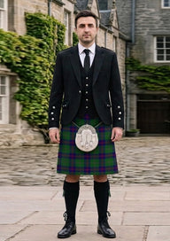 Traditional_Gretna_Green_Tartan_5119_Kilt_and_Argyle_Jacket_Kilt_Outfit_front_image