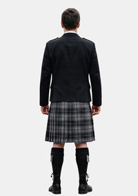 Traditional_Grey_Highlander_Tartan_Kilt_and_Argyle_Jacket_Kilt_Outfits_back_image