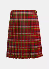 Traditional_Griffiths_John_Tartan_12980_kilt_back_image_with_pleated_design_and_adjustable_buckles_for_men