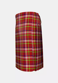 Traditional_Griffiths_John_Tartan_12980_kilt_left_image_with_pleated_design_and_adjustable_buckles_for_men