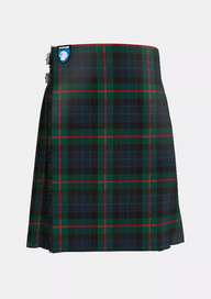 Traditional_Gunn_Modern_Tartan_kilt_front_image_with_pleated_design_and_adjustable_buckles_for_men