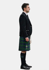 Traditional_Hamilton_Green_Hunting_Tartan_139_Kilt_and_Argyle_Jacket_Kilt_Outfits_right_image