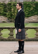 Traditional_Hamilton_Grey_Tartan_Kilt_and_Argyle_Jacket_Kilt_Outfit_left_image