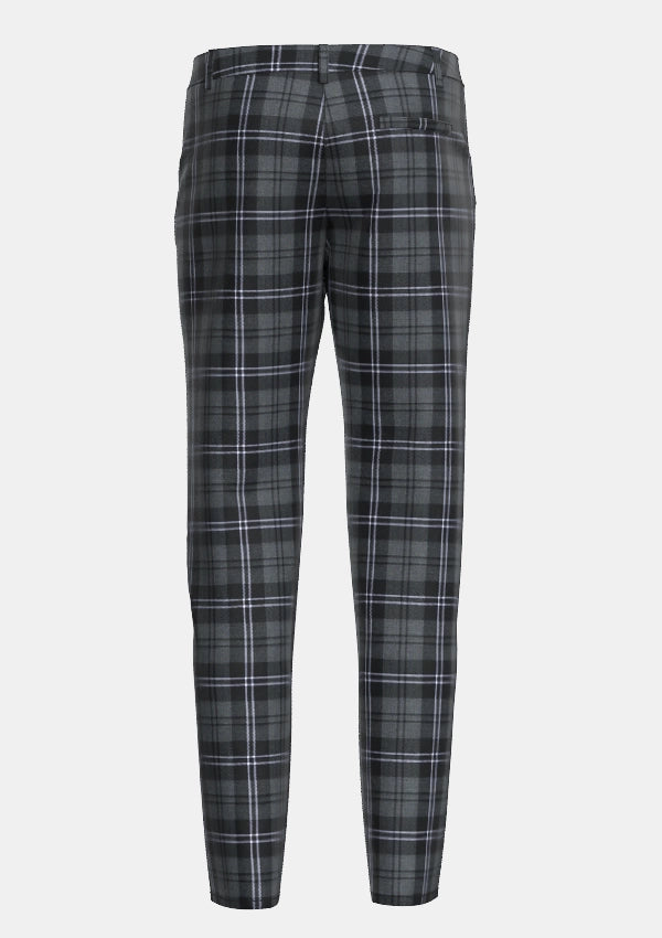 Hamilton Grey Tartan Trouser