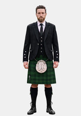 Traditional_Hanly_Tartan_10027_Kilt_and_Argyle_Jacket_Kilt_Outfits_front_image