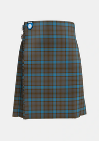 Traditional_Hanna_of_Leith_yellow_line_Tartan_5144_kilt_front_image_with_pleated_design_and_adjustable_buckles_for_men