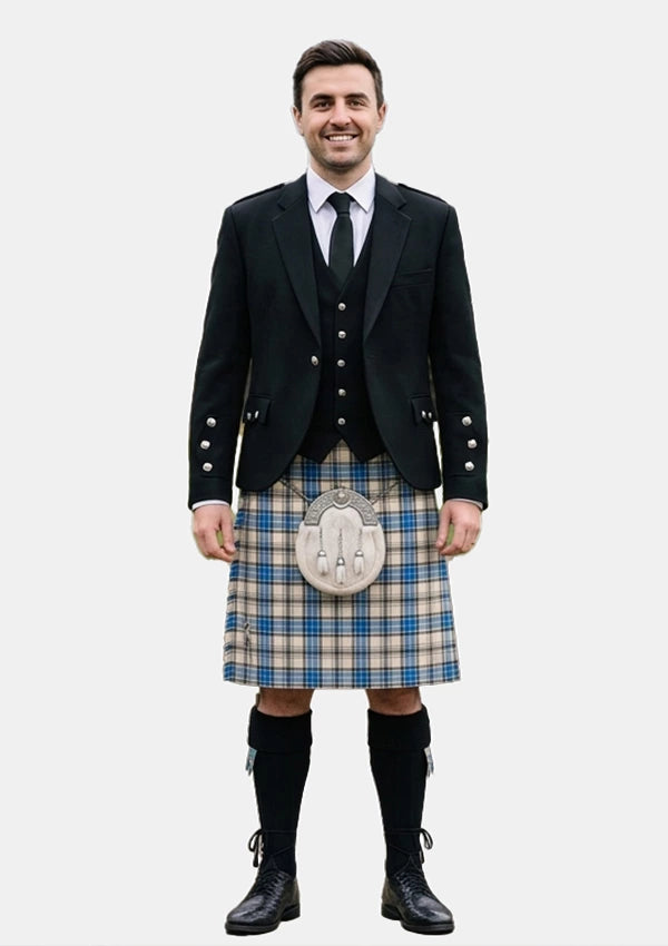 Traditional_Hannay_Tartan_1255_Kilt_and_Argyle_Jacket_Kilt_Outfits_front_image