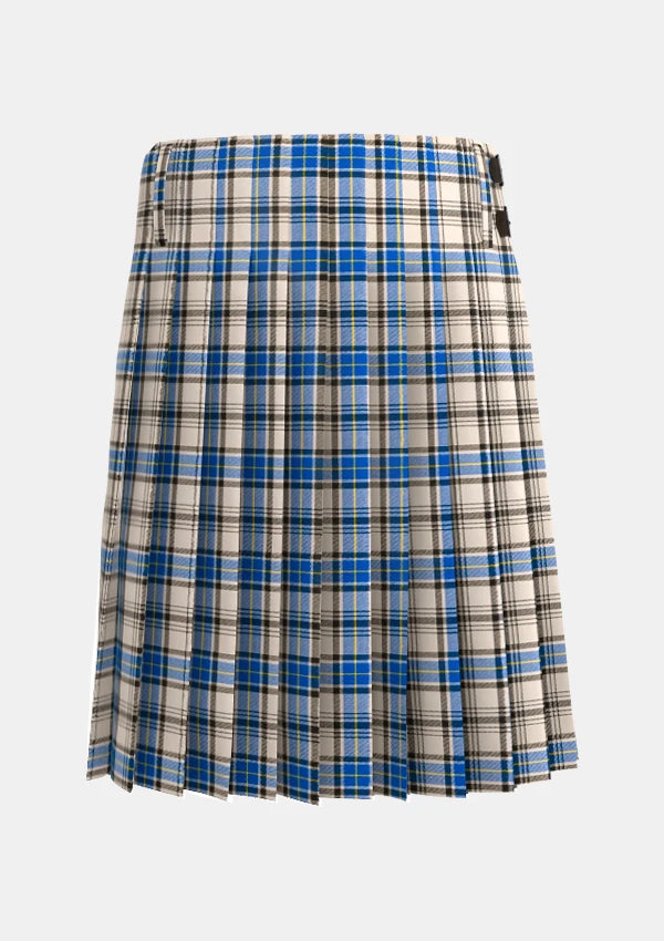 Traditional_Hannay_Tartan_kilt_back_image_with_pleated_design_and_adjustable_buckles_for_men