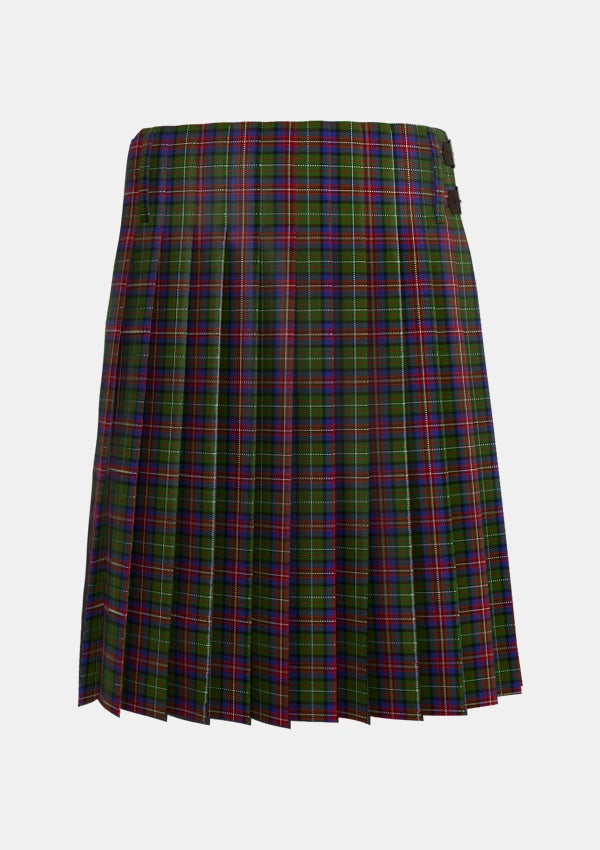 Traditional_Hargis_Tartan_3844_kilt_back_image_with_pleated_design_and_adjustable_buckles_for_men