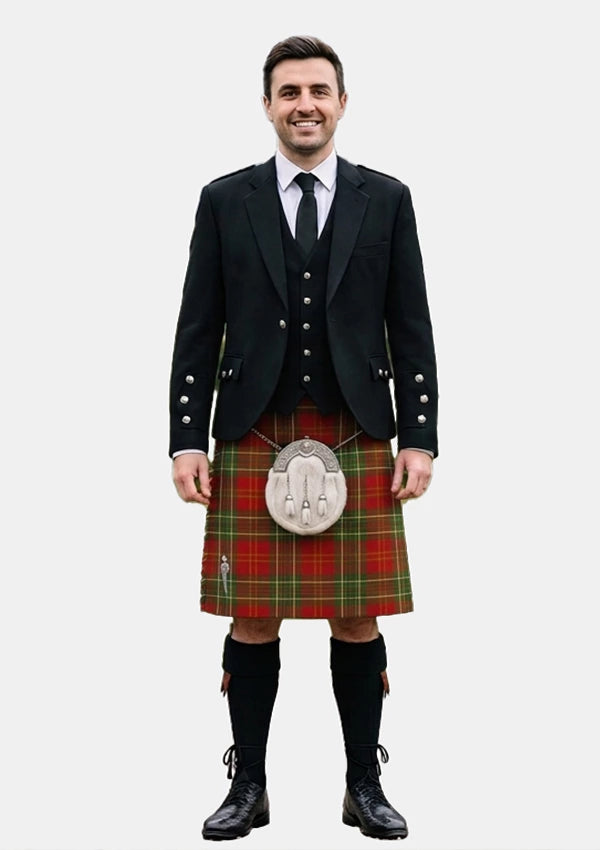 Traditional_Harper_tartan_Kilt_and_Argyle_Jacket_Kilt_Outfits_front_image