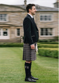 Traditional_Harris_Mist_tartan_13674_Kilt_and_Argyle_Jacket_Kilt_Outfit_right_image