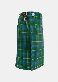 Traditional_Hay_Hunting_Tartan_2712_kilt_right_image_with_pleated_design_and_adjustable_buckles_for_men