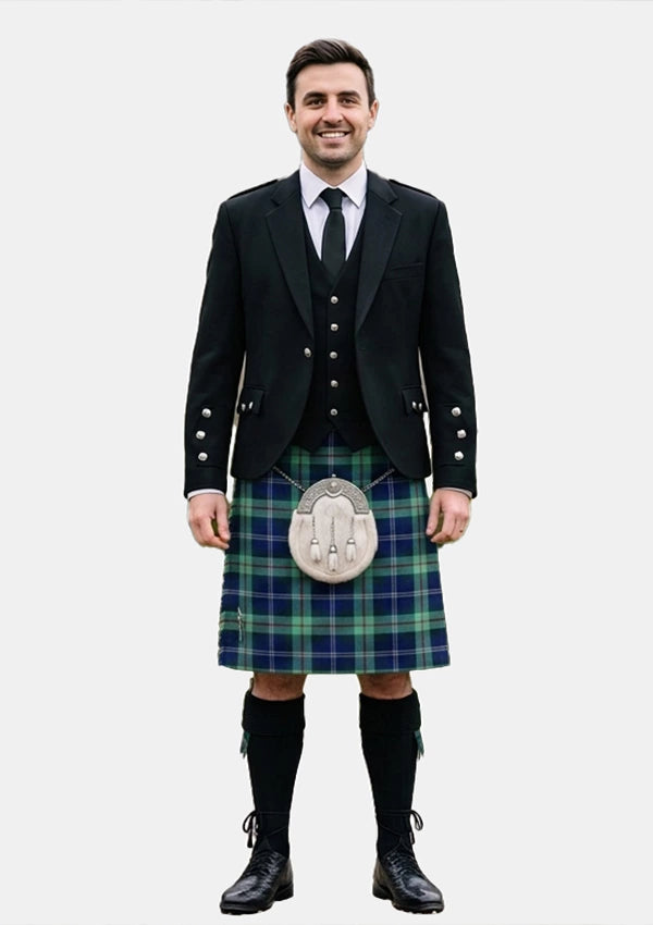 Traditional_Help_for_Heroes_tartan_10561_Kilt_and_Argyle_Jacket_Kilt_Outfits_front_image