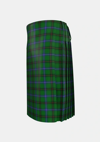 Traditional_Henderson_MacKendrick_Tartan_1762_kilt_left_image_with_pleated_design_and_adjustable_buckles_for_men