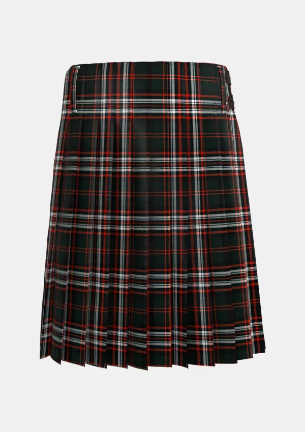 Traditional_Heritage_of_Ireland_Tartan_kilt_back_image_with_pleated_design_and_adjustable_buckles_for_men
