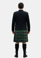 Traditional_Hibernian_Football_Club_2559_Kilt_and_Argyle_Jacket_Kilt_Outfits_back_image