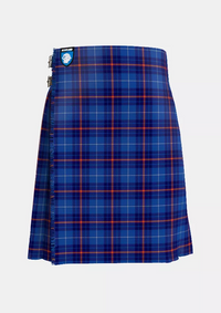 Traditional_Higgins_School_of_Highland_Dance_Tartan_kilt_front_image_with_pleated_design_and_adjustable_buckles_for_men