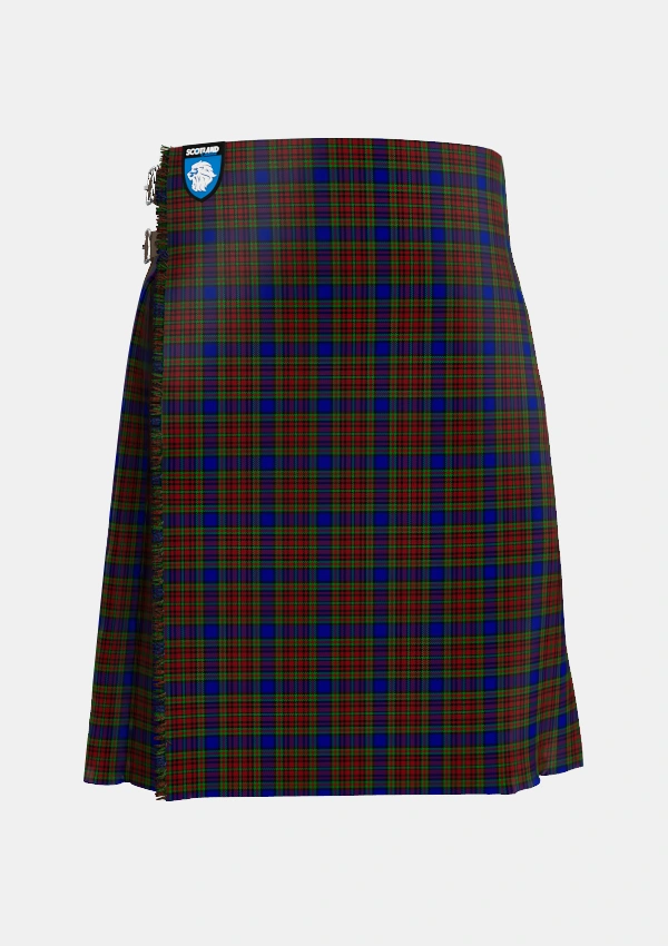 Traditional_Highfield_Tartan_5186_kilt_front_image_with_pleated_design_and_adjustable_buckles_for_men