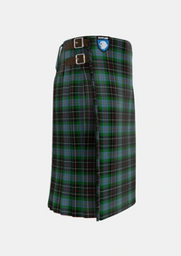 Traditional_Hislop_Hyslop_Hunting_Tartan_2137_kilt_right_image_with_pleated_design_and_adjustable_buckles_for_men