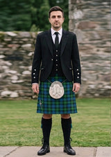 Traditional_Hogg_Dress_Tartan_10079_Kilt_and_Argyle_Jacket_Kilt_Outfit_front_image