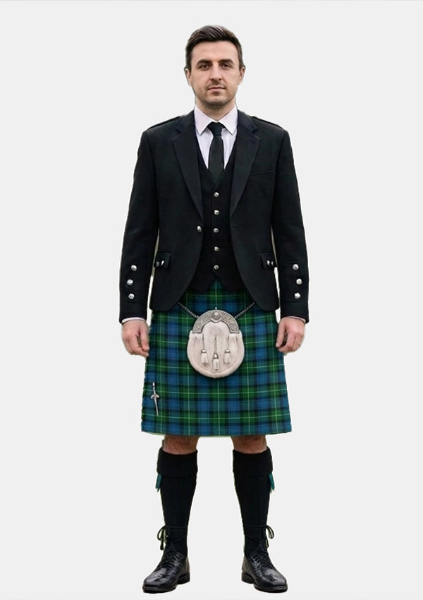 Traditional_Hogg_Dress_Tartan_10079_Kilt_and_Argyle_Jacket_Kilt_Outfits_front_image