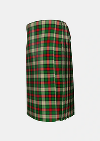 Traditional_Hohenzollern_Staff_Tartan_7154_kilt_left_image_with_pleated_design_and_adjustable_buckles_for_men