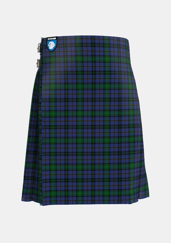 Traditional_Hope_Vere_Weir_Modern_Tartan_759_kilt_front_image_with_pleated_design_and_adjustable_buckles_for_men