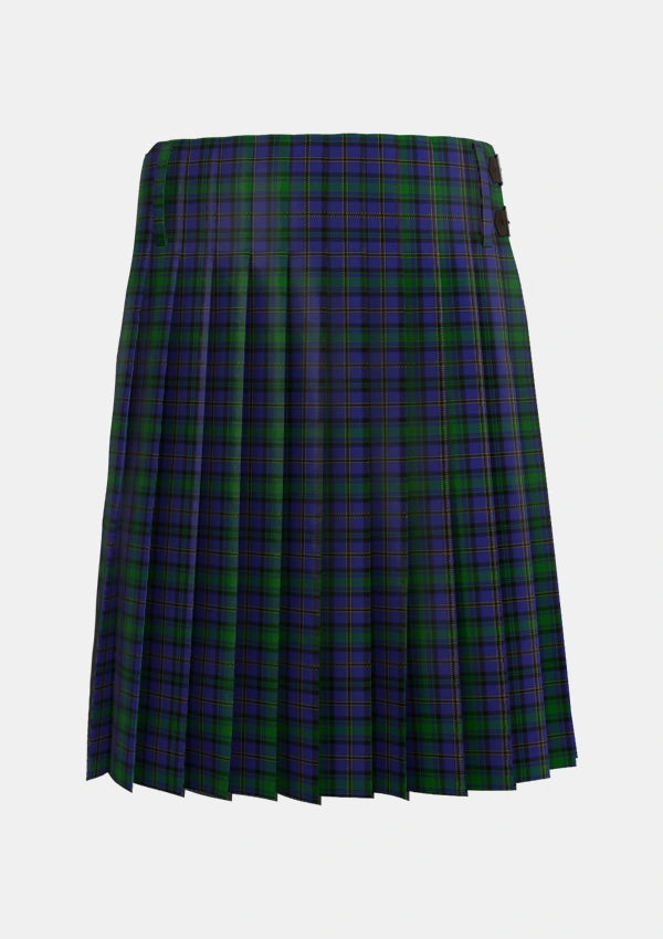 Traditional_Hope_Vere_Weir_Tartan_320_kilt_back_image_with_pleated_design_and_adjustable_buckles_for_men