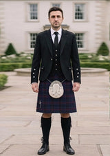 Traditional_Hopkins_Tartan_3233_Kilt_and_Argyle_Jacket_Kilt_Outfit_front_image