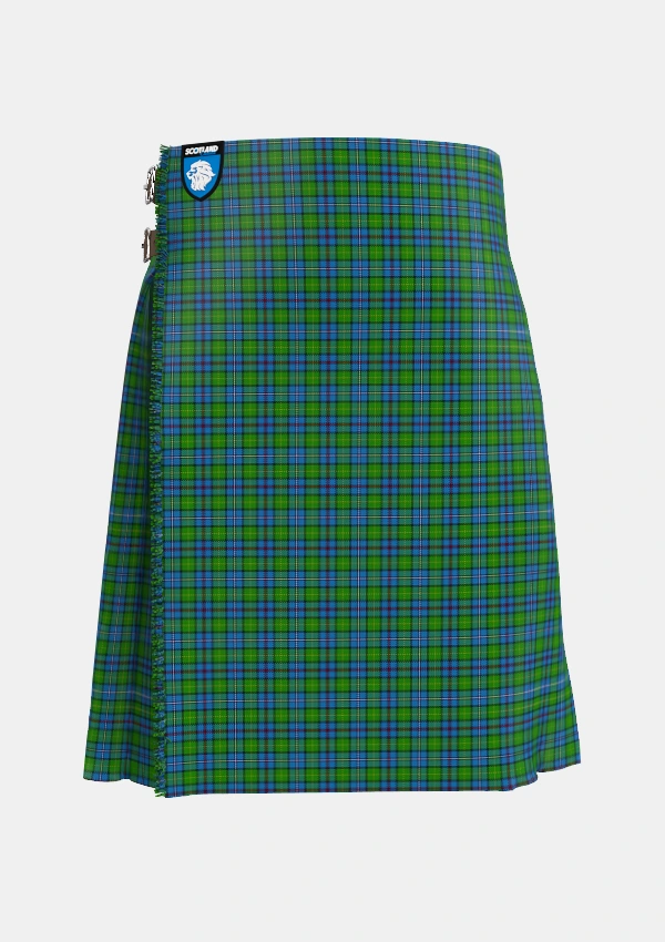 Traditional_Hosey_Tartan_7040_kilt_front_image_with_pleated_design_and_adjustable_buckles_for_men