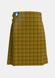Traditional_Houston_tartan_6043_kilt_front_image_with_pleated_design_and_adjustable_buckles_for_men