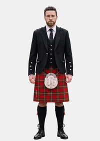 Traditional_Howard_Vincent_Tartan_11067_Kilt_and_Argyle_Jacket_Kilt_Outfits_front_image
