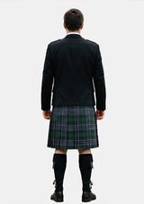 Traditional_Hughes_tartan_2599_Kilt_and_Argyle_Jacket_Kilt_Outfits_back_image