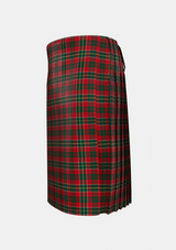 Traditional_Hunter_USA_Tartan_5230_kilt_left_image_with_pleated_design_and_adjustable_buckles_for_men
