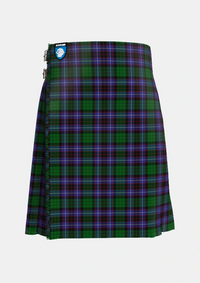 Traditional_Hunter_of_Peebleshire_2_Tartan_789_kilt_front_image_with_pleated_design_and_adjustable_buckles_for_men