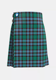 Traditional_Hunter_of_Peebleshire_tartan_kilt_front_image_with_pleated_design_and_adjustable_buckles_for_men