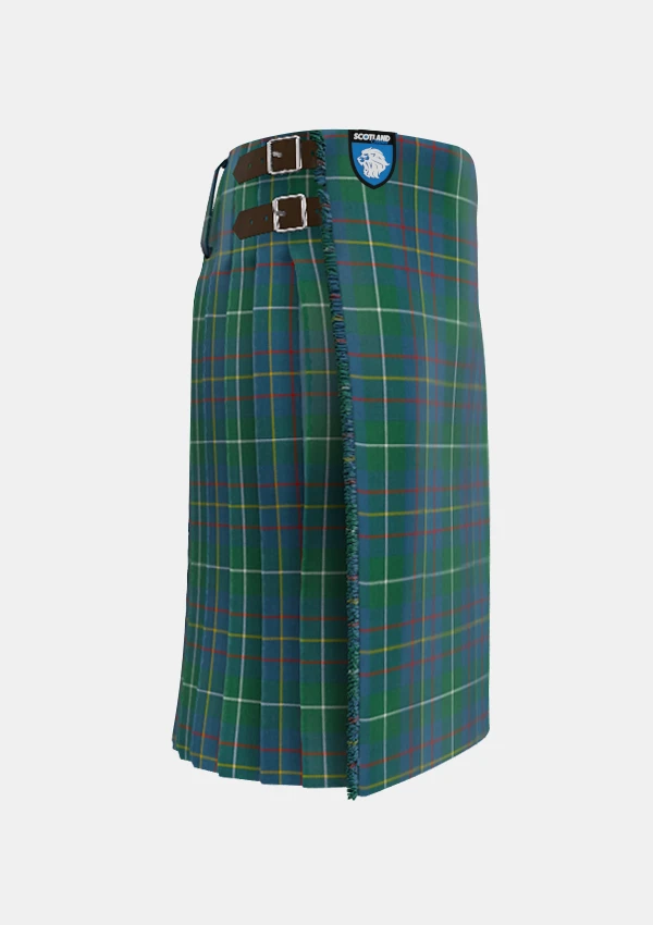 Traditional_Inglis_tartan_1798_kilt_right_image_with_pleated_design_and_adjustable_buckles_for_men