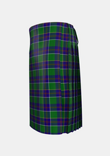 Traditional_Inkster_Tartan_2310_kilt_left_image_with_pleated_design_and_adjustable_buckles_for_men