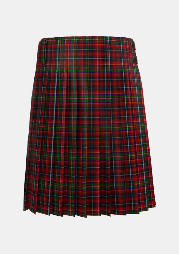 Traditional_Innes_3_Tartan_6022_kilt_back_image_with_pleated_design_and_adjustable_buckles_for_men