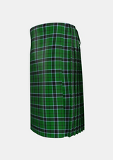 Traditional_Innes_Hunting_Tartan_368_kilt_left_image_with_pleated_design_and_adjustable_buckles_for_men