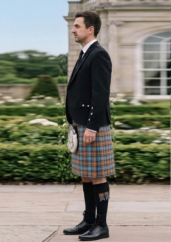 Traditional_Isle_of_Jura_Tartan_Kilt_and_Argyle_Jacket_Kilt_Outfit_left_image