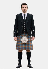 Traditional_Isle_of_Jura_Tartan_Kilt_and_Argyle_Jacket_Kilt_Outfits_front_image
