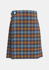 Traditional_Isle_of_Jura_Tartan_kilt_11250_front_image_with_pleated_design_and_adjustable_buckles_for_men