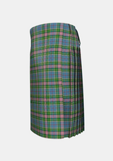Traditional_Isle_of_Man_Tartan_kilt_3832_left_image_with_pleated_design_and_adjustable_buckles_for_men