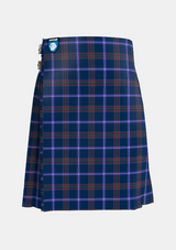 Traditional_Jewish_Tartan_kilt_7615_front_image_with_pleated_design_and_adjustable_buckles_for_men